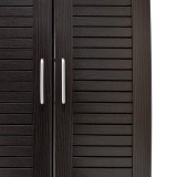 Kabinet këpucësh Sante pakoworld 21 palë wenge 60x37x183cm