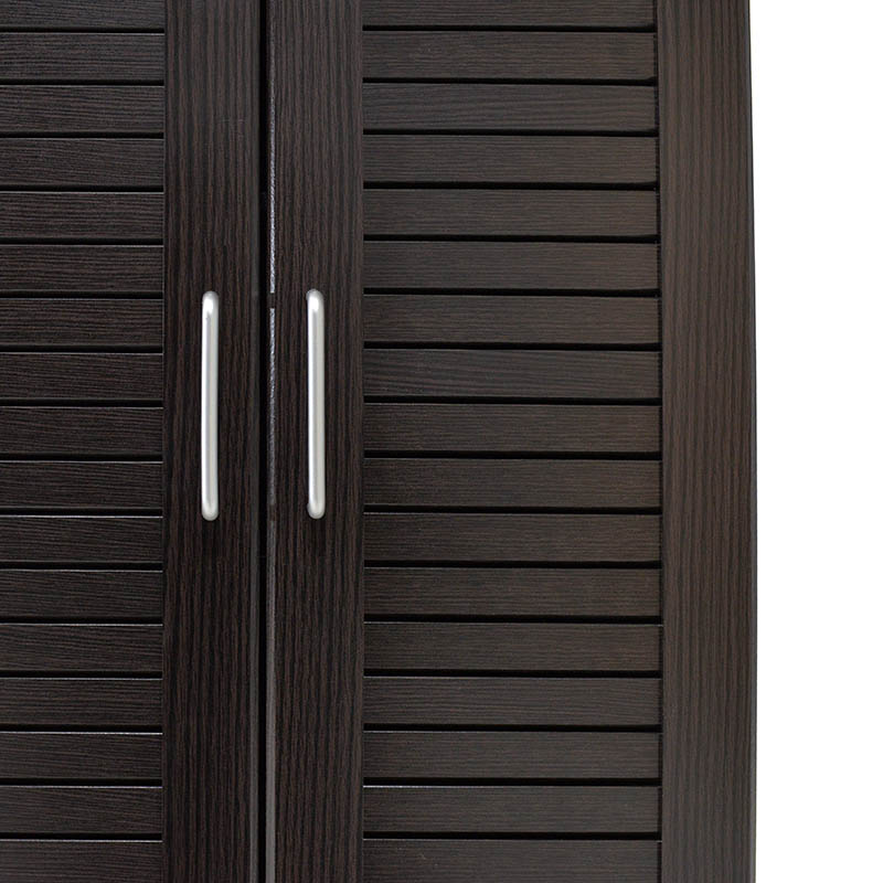 Kabinet këpucësh Sante pakoworld 21 palë wenge 60x37x183cm