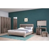 Tavolinë tualeti me pasqyrë Olympus pakoworld në ngjyrë castillo-toro