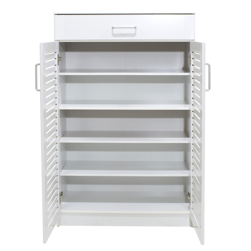 Kabinet këpucësh Sante pakoworld 20 palë e bardhë 80x37x123cm