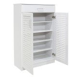Kabinet këpucësh Sante pakoworld 20 palë e bardhë 80x37x123cm