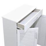 Kabinet këpucësh Sante pakoworld 20 palë e bardhë 80x37x123cm
