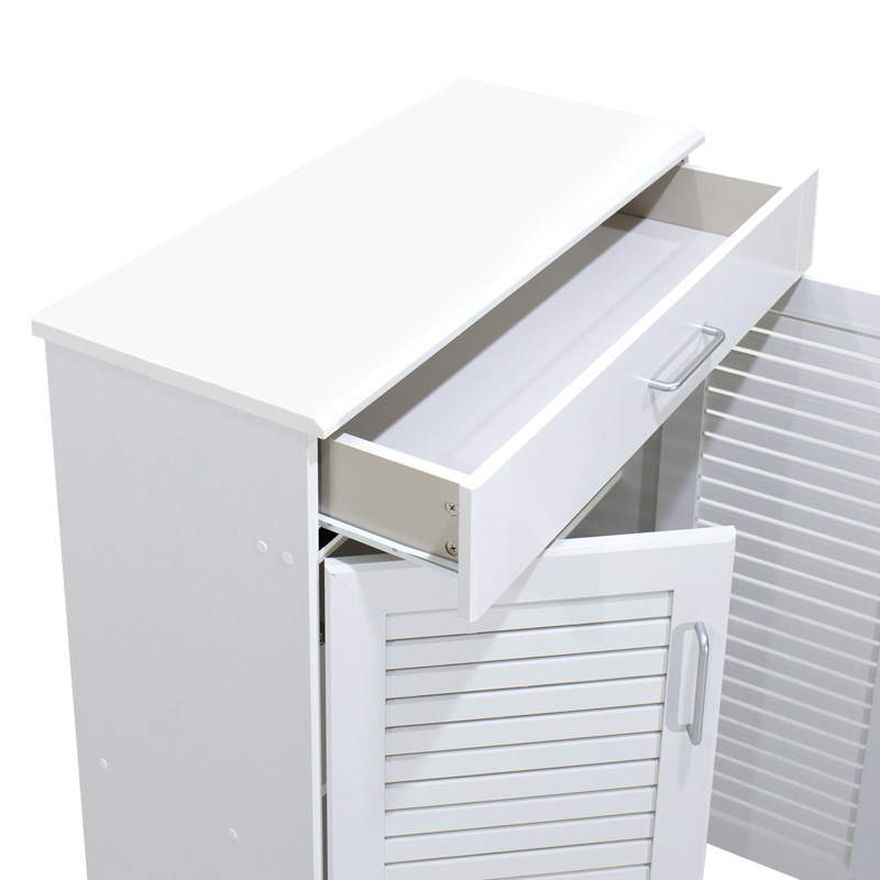 Kabinet këpucësh Sante pakoworld 20 palë e bardhë 80x37x123cm