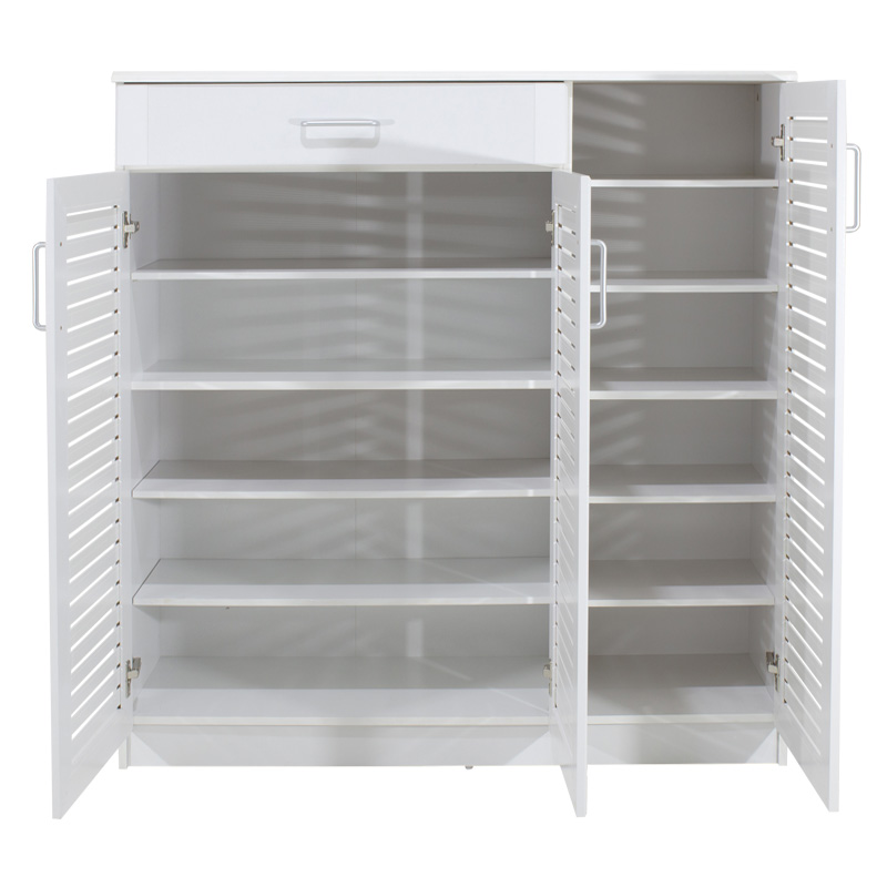 Kabinet këpucësh Sante pakoworld 30 palë e bardhë 120x37x123cm