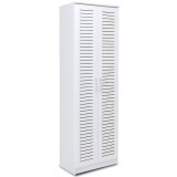 Dollap këpucësh Sante pakoworld 21 palë i bardhë i errët 60x37x183cm