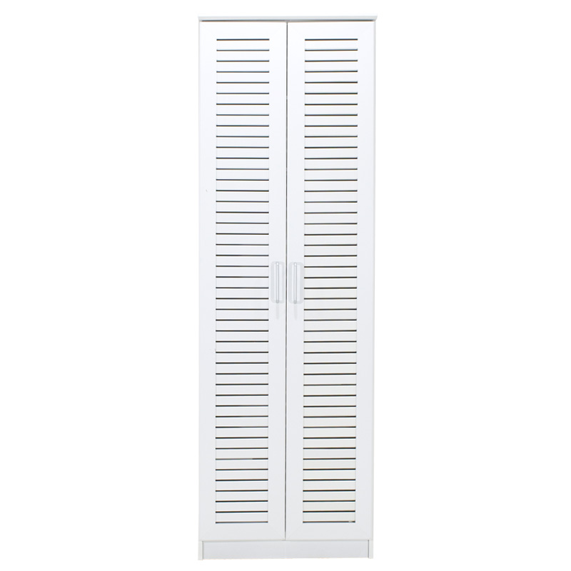 Dollap këpucësh Sante pakoworld 21 palë i bardhë i errët 60x37x183cm