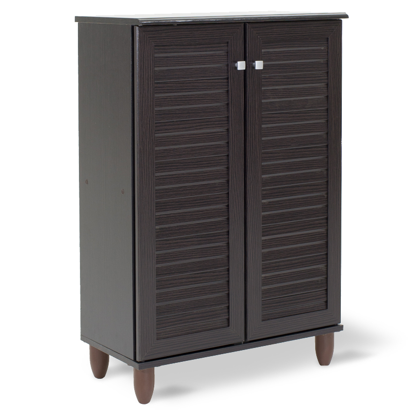Kabinet këpucësh SANTΟ pakoworld 10 palë wenge 60x34.5x91.5cm