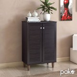 Kabinet këpucësh SANTΟ pakoworld 10 palë wenge 60x34.5x91.5cm