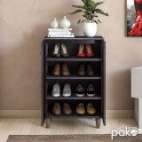 Kabinet këpucësh SANTΟ pakoworld 10 palë wenge 60x34.5x91.5cm