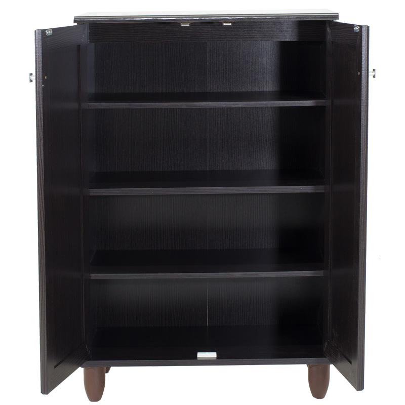 Kabinet këpucësh SANTΟ pakoworld 10 palë wenge 60x34.5x91.5cm