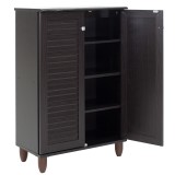 Kabinet këpucësh SANTΟ pakoworld 10 palë wenge 60x34.5x91.5cm