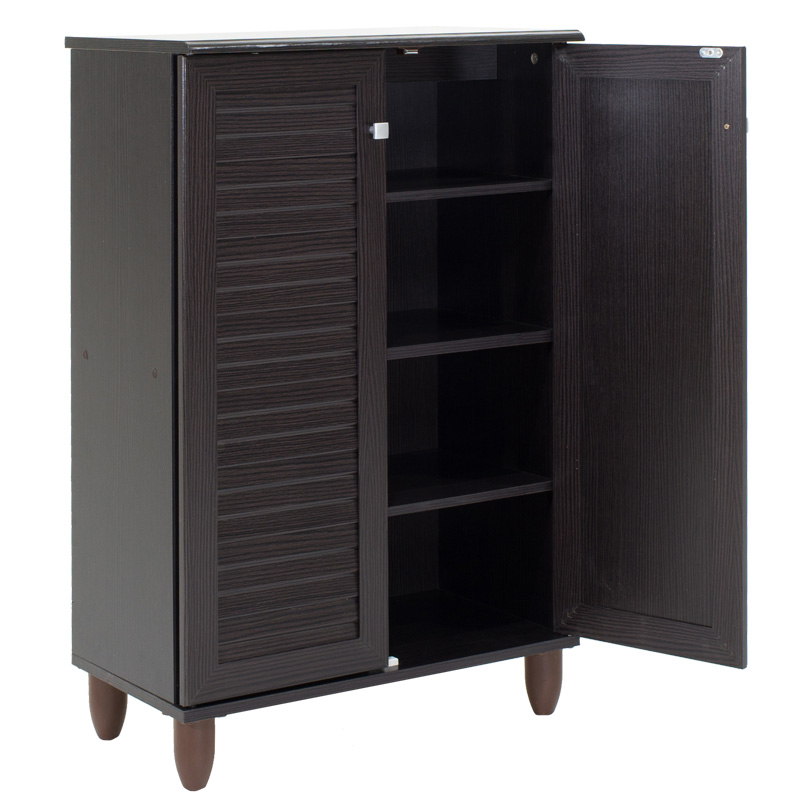 Kabinet këpucësh SANTΟ pakoworld 10 palë wenge 60x34.5x91.5cm