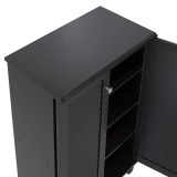 Kabinet këpucësh SANTΟ pakoworld 10 palë wenge 60x34.5x91.5cm