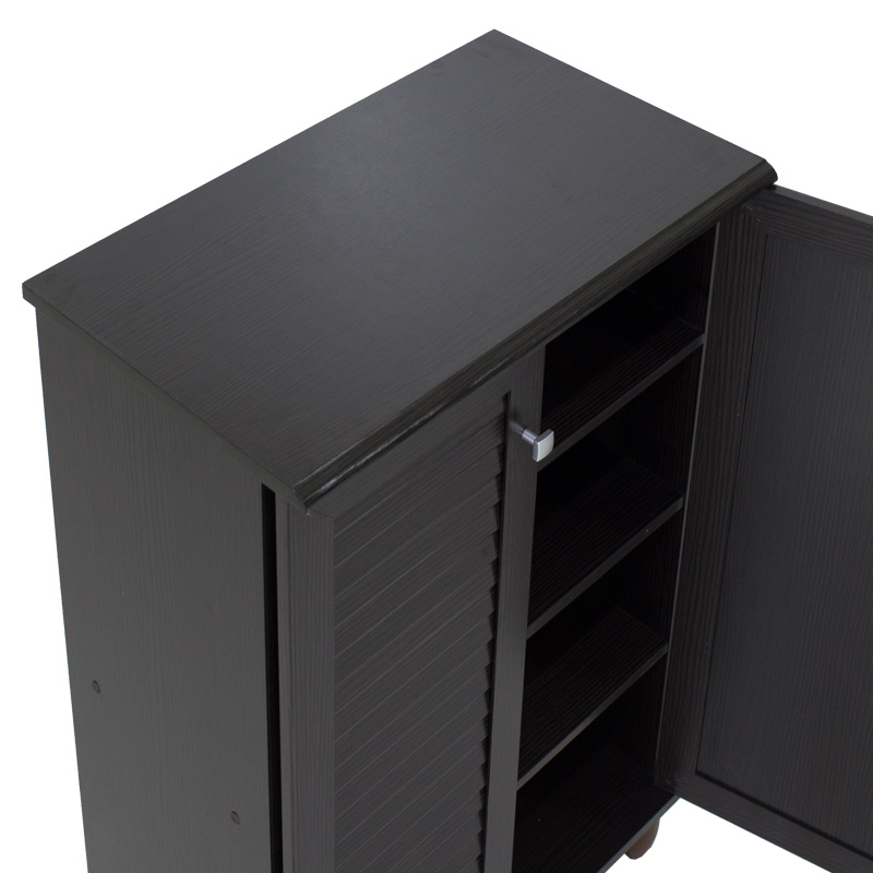 Kabinet këpucësh SANTΟ pakoworld 10 palë wenge 60x34.5x91.5cm