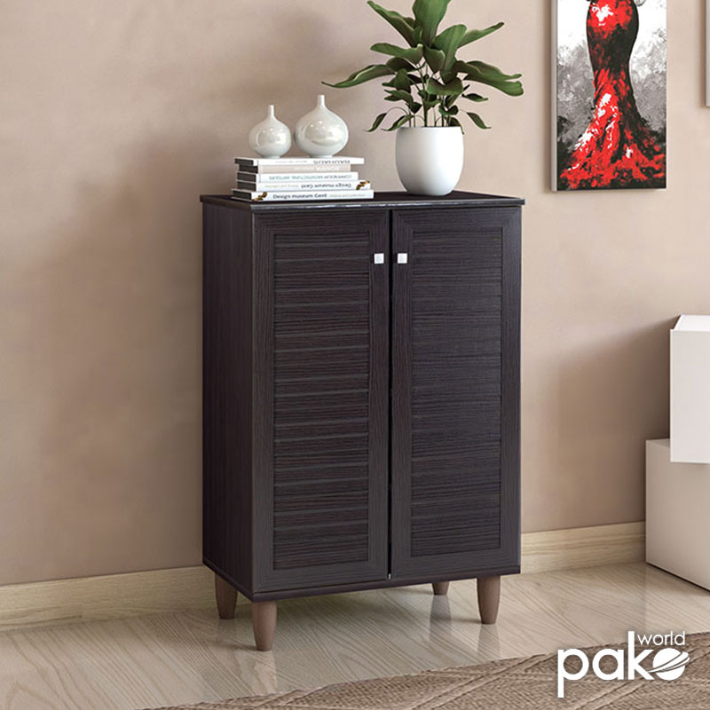 Kabinet këpucësh SANTΟ pakoworld 10 palë wenge 60x34.5x91.5cm