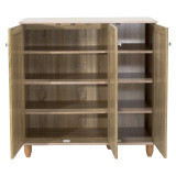 Dollap këpucësh SANTΟ pakoworld 16 palë SONOMA 89.5x34.5x91.5