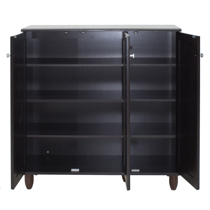 Dollap këpucësh SANTΟ pakoworld 16 palë wenge 89.5x34.5x91.5cm