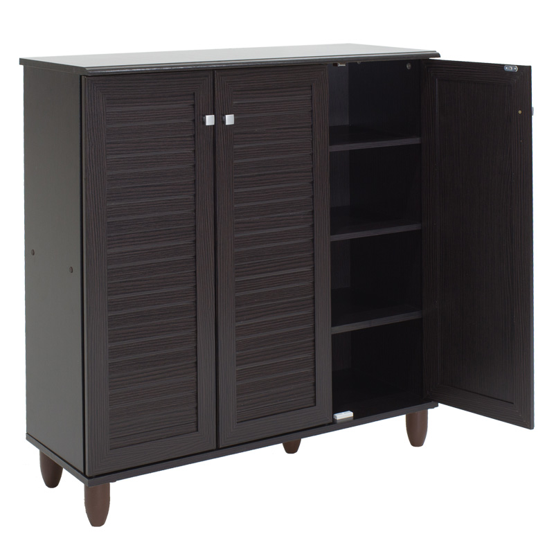Dollap këpucësh SANTΟ pakoworld 16 palë wenge 89.5x34.5x91.5cm