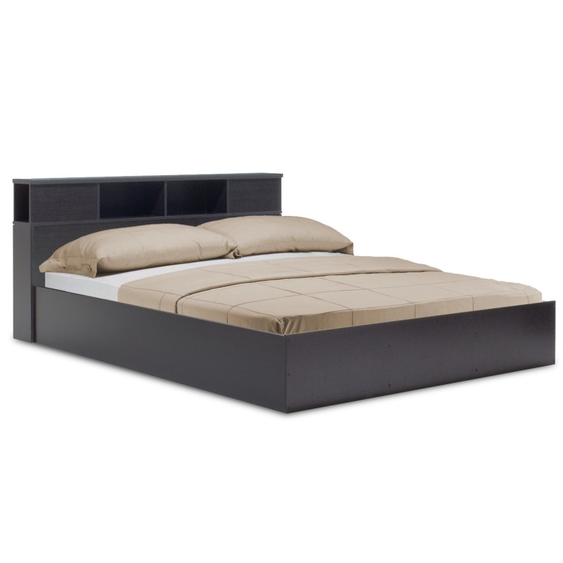 Krevat dopio Olympus pakoworld në ngjyrë wenge 160x200