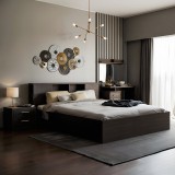 Krevat dopio Olympus pakoworld në ngjyrë wenge 160x200