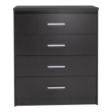 Komodin me 4 sirtarë Olympus pakoworld në ngjyrë wenge 80x40x95