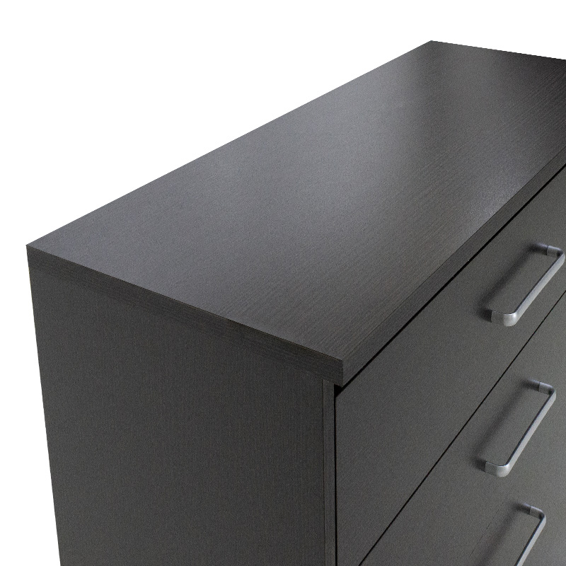 Komodin me 4 sirtarë Olympus pakoworld në ngjyrë wenge 80x40x95