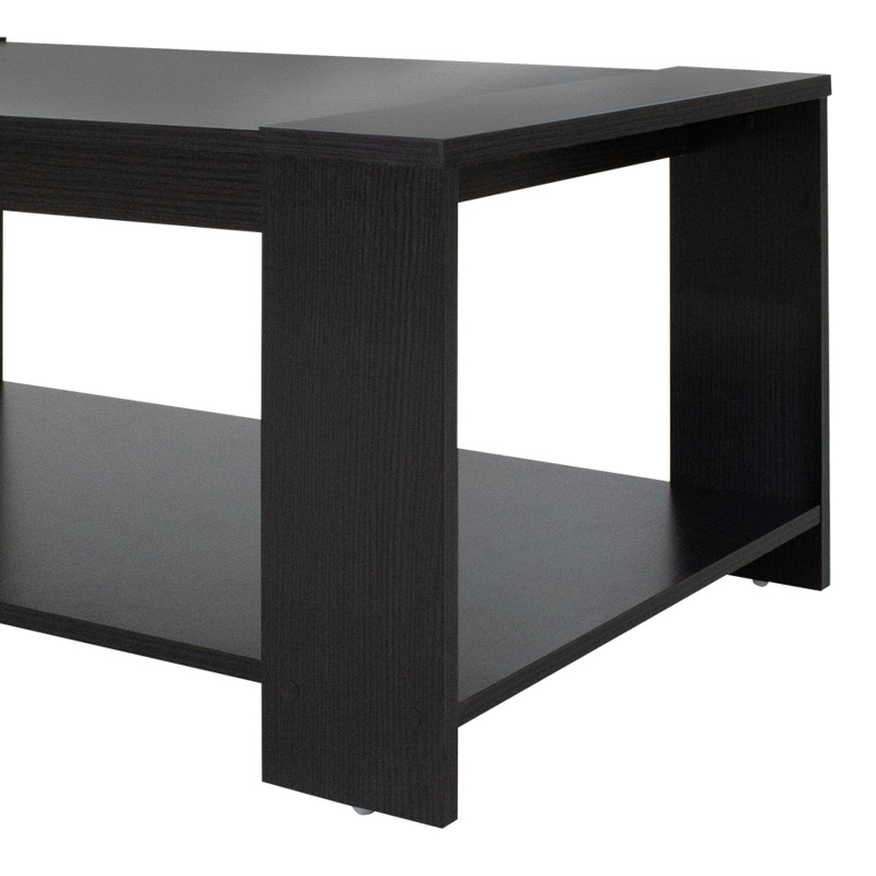 Tavolinë kafeje Olympus pakoworld në ngjyrë wenge 110x51x42,5