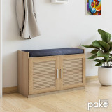 Stol kabineti këpucësh Crispy pakoworld 9 palë sonoma 94x34.5x60cm