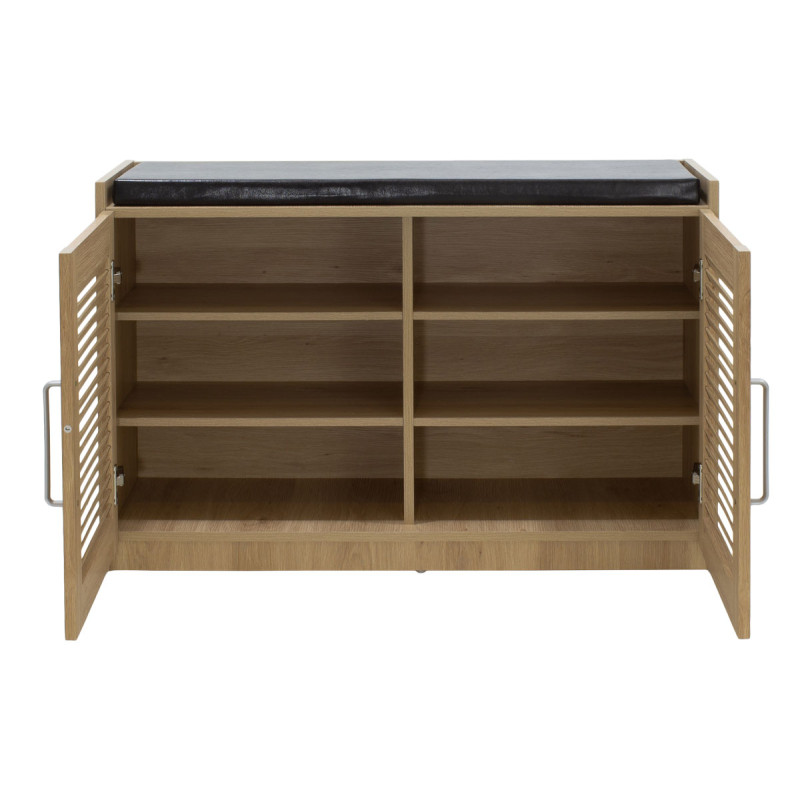 Stol kabineti këpucësh Crispy pakoworld 9 palë sonoma 94x34.5x60cm