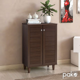 Dollap këpucësh SANTΟ pakoworld 10 palë arrë 60x34.5x91.5cm