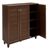 Dollap këpucësh SANTΟ pakoworld 16 palë arrë 89.5x34.5x91.5cm