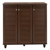 Dollap këpucësh SANTΟ pakoworld 16 palë arrë 89.5x34.5x91.5cm