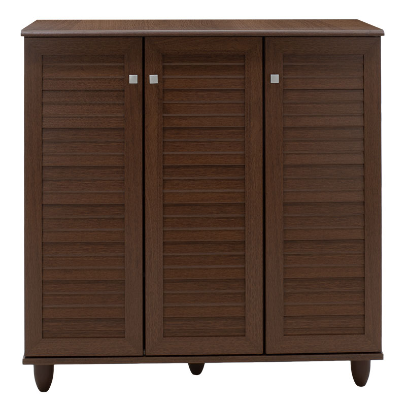 Dollap këpucësh SANTΟ pakoworld 16 palë arrë 89.5x34.5x91.5cm