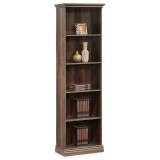 Bibliotekë Mozart pakoworld në ngjyrë arrë 60x34,5x202,5cm