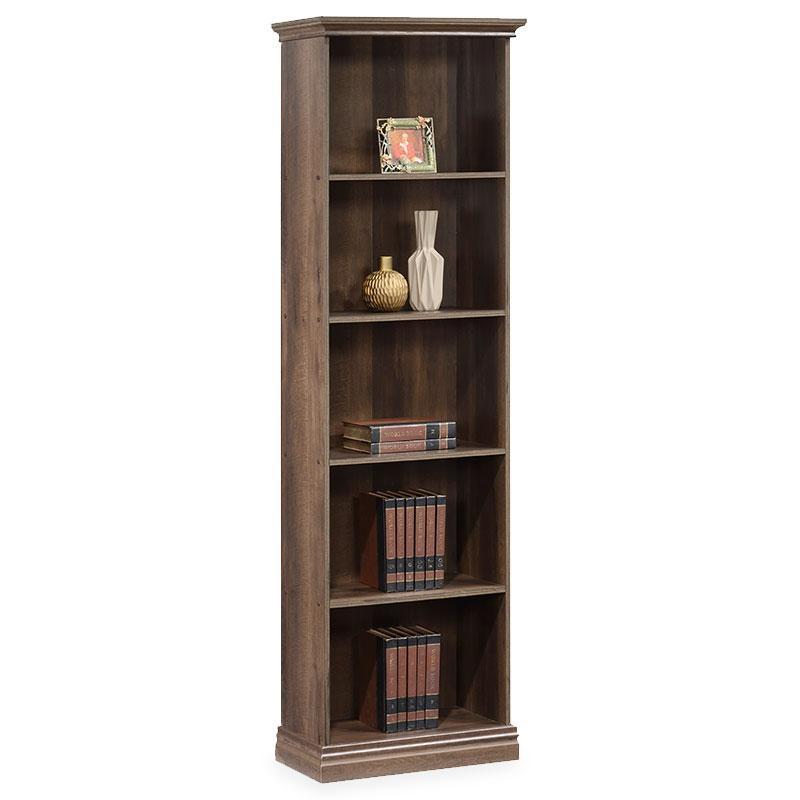 Bibliotekë Mozart pakoworld në ngjyrë arrë 60x34,5x202,5cm