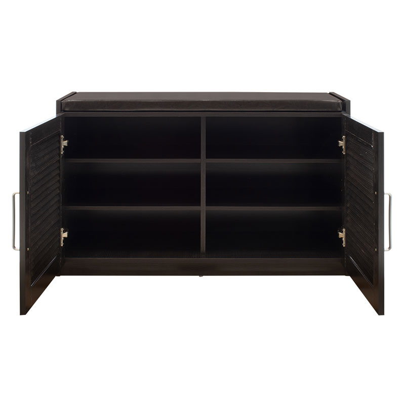 Stol për këpucë Crispy pakoworld 9 palë wenge 94x34.5x60cm