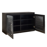 Stol për këpucë Crispy pakoworld 9 palë wenge 94x34.5x60cm