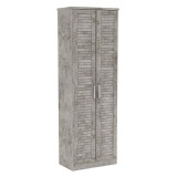 Dollap këpucësh Sante pakoworld 21 palë antike e errët antracit 60x37x183cm