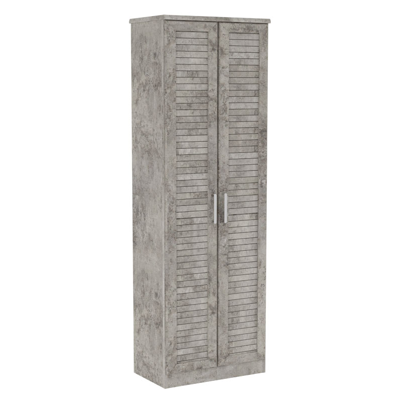Dollap këpucësh Sante pakoworld 21 palë antike e errët antracit 60x37x183cm