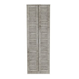 Dollap këpucësh Sante pakoworld 21 palë antike e errët antracit 60x37x183cm