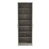 Dollap këpucësh Sante pakoworld 21 palë antike e errët antracit 60x37x183cm