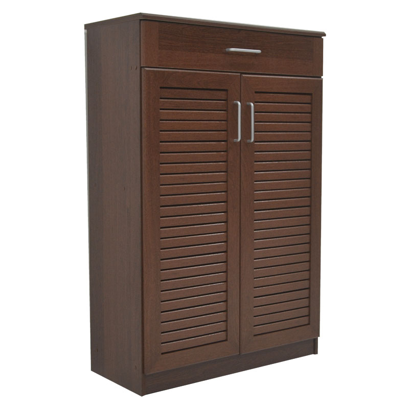 Dollap këpucësh Sante pakoworld 20 palë arrë antike 80x37x123cm