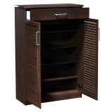 Dollap këpucësh Sante pakoworld 20 palë arrë antike 80x37x123cm