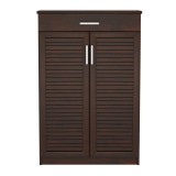 Dollap këpucësh Sante pakoworld 20 palë arrë antike 80x37x123cm