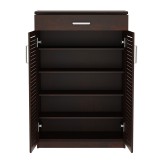 Dollap këpucësh Sante pakoworld 20 palë arrë antike 80x37x123cm