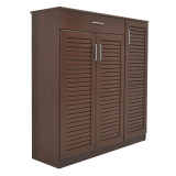 Dollap këpucësh Sante pakoworld 30 palë arre 120x37x123cm