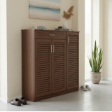 Dollap këpucësh Sante pakoworld 30 palë arre 120x37x123cm