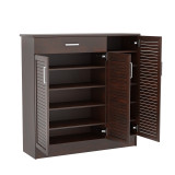 Dollap këpucësh Sante pakoworld 30 palë arre 120x37x123cm