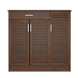 Dollap këpucësh Sante pakoworld 30 palë arre 120x37x123cm