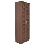 Dollap këpucësh Sante pakoworld 21 palë arrë 60x37x183cm